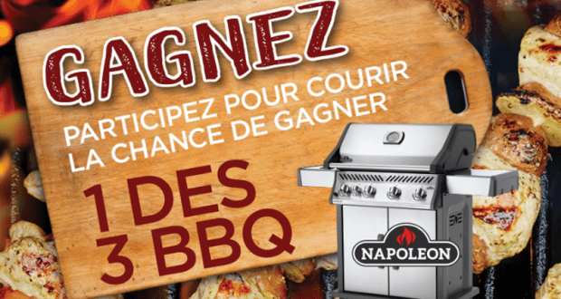 3 Barbecues au Gaz Napoléon Rogue 525 SB