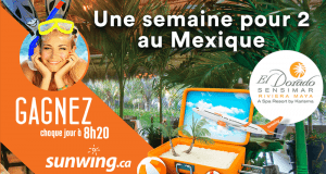 3 Voyages tous inclus pour 2 à Riviera Maya