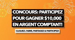 Chèque de 10000$ CAN