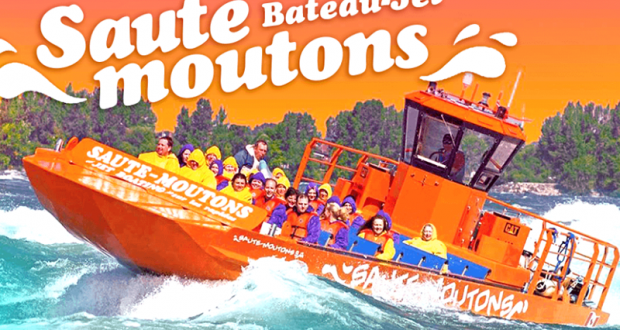 Excursion dans le Bateau-Jet Saute-Moutons + Repas