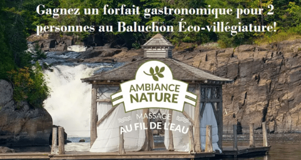 Forfait gastronomique au Baluchon Éco-villégiature