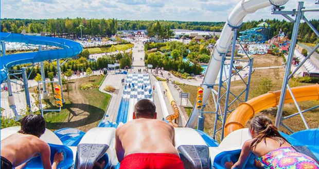 Forfait vacances familial au parc aquatique Calypso