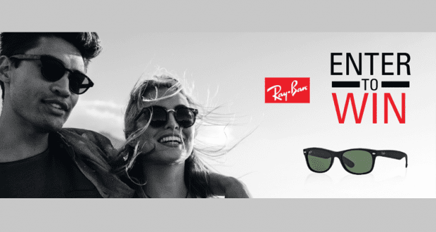 Gagnez une paire de lunettes de soleil Ray-Ban