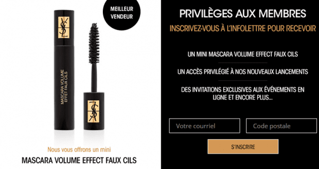 Recevez un mini Mascara Volume Effect Faux Cils