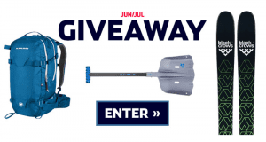 Skis Navis Black Crows + un pack Pro Mammut Nirvana (970 $)