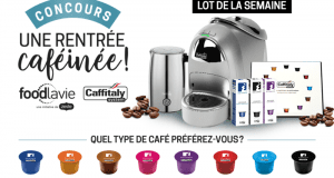 4 Lots de produits Caffitaly de 350 $