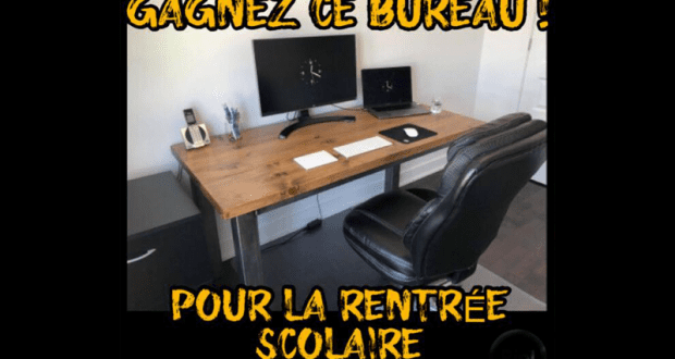 Bureau de travail de l'Atelier Bleu de Plume