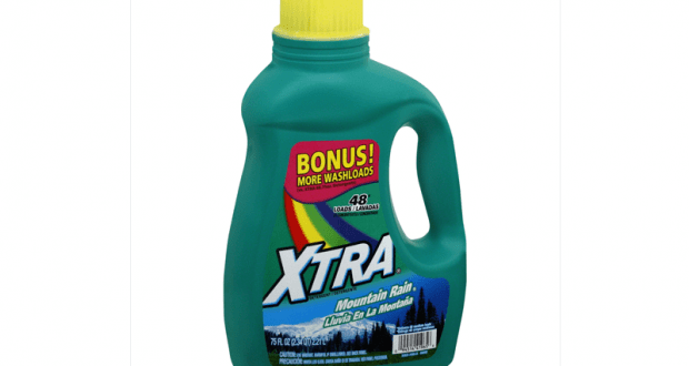 Détergent à lessive Xtra 48 brassées à 1,66$