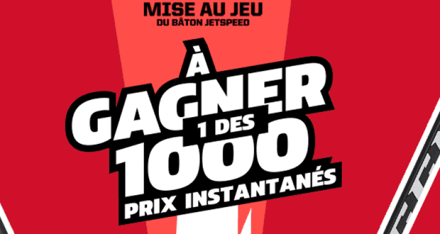 Gagnez un grand prix et 1000 prix secondaires