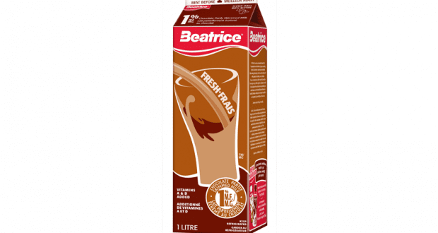 Lait au chocolat Béatrice 1L à 99¢