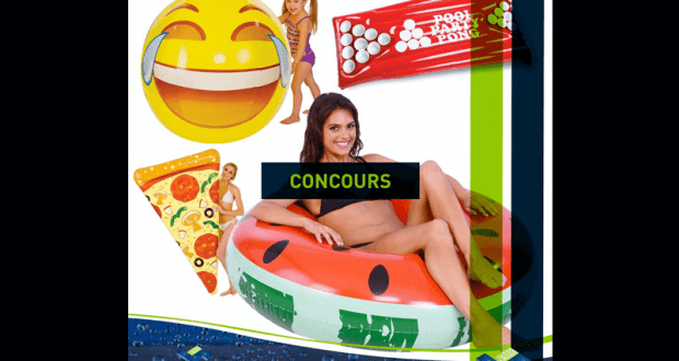 Un jeu gonflable pour la piscine