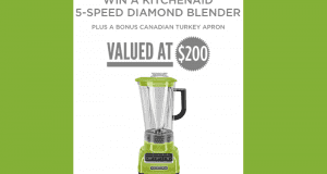 Un mélangeur KitchenAid d'une valeur de 200$