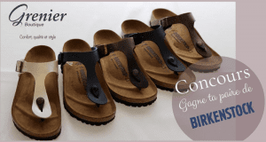 Une paire de sandales Birkenstock