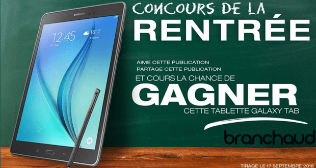 Une tablette Galaxy Tab