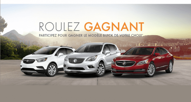 Gagnez une Voiture Buick 2018 de votre choix (47 300 $)