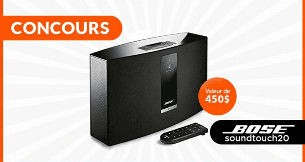 Un système de musique sans fil Bluetooth SOUNDTOUCH 20