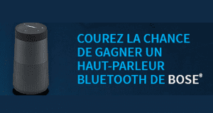 12 haut-parleurs Bluetooth Bose de 290 $ chacune
