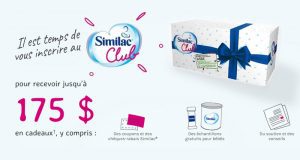 175 $ en échantillons gratuits Similac