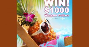 Carte-cadeau Westjet de 1 000 $