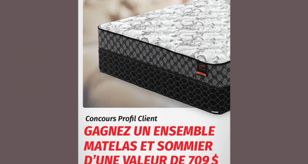 Ensemble matelas et sommier de la marque Avanti