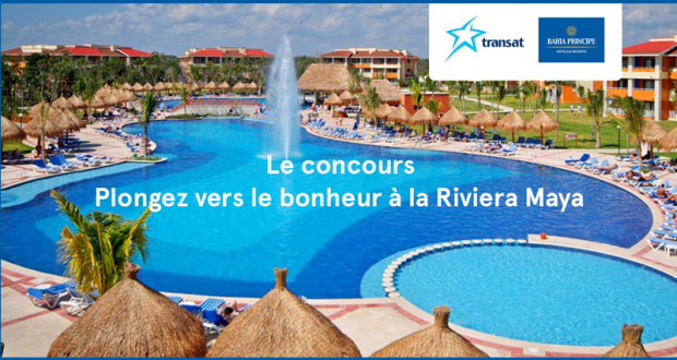 Gagnez un voyage d'une semaine tout inclus pour 2 à la Riviera Maya