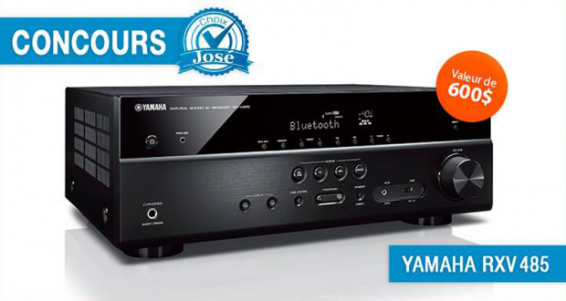 Récepteur audio-vidéo Yamaha RXV485 de 600$