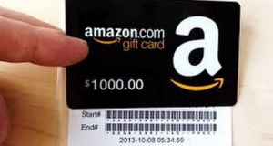 Une Carte-cadeau Amazon de 1000 $