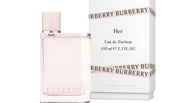 Échantillons gratuits d’eau de parfum Burberry Her