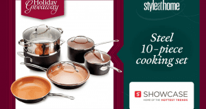 Batterie de cuisine de 10 morceaux Gotham Steel