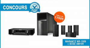 Ensemble cinéma maison Marantz et Bose (Valeur de 1 700 $)