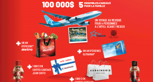 Gagnez 5 ensembles-cadeaux pour la famille (22'000$ chacun)