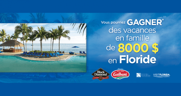 Gagnez des vacance en famille en Floride (Valeur de 8000$)