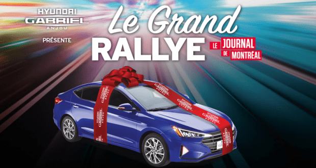 Gagnez une Voiture Hyundai Elantra Preferred 2019