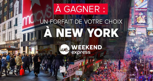 Gagnez votre voyage à New York