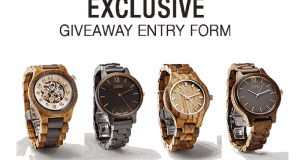 Montre en bois pour hommes