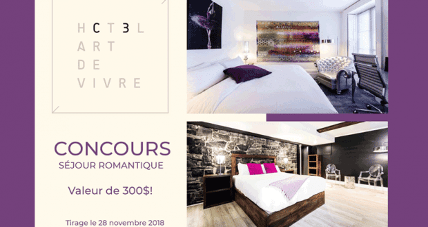 Séjour en amoureux dans le C3 Hôtel art de vivre