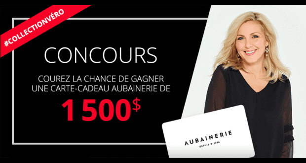 Une Carte-cadeau Aubainerie d'une valeur de 1 500 $