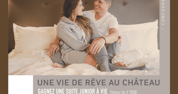 Une VIE de rêve en suite junior Domaine Château-Bromont