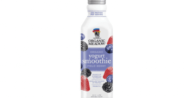 Bouteille Smoothie au yogourt organic Meadow 1L GRATUITE