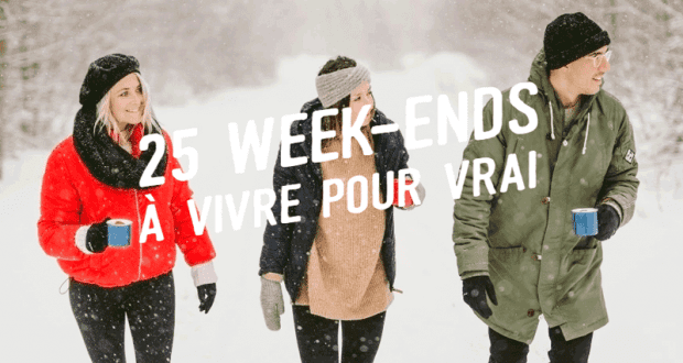 Gagnez l'un des 25 week-ends en Chaudière-Appalaches