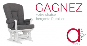 Gagnez votre chaise-berçante Dutailier (modèle 61B)