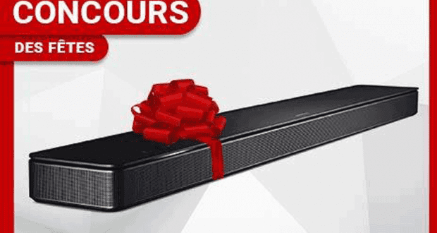 Une Barre de son Bose Soundbar 500 (Valeur 700$)