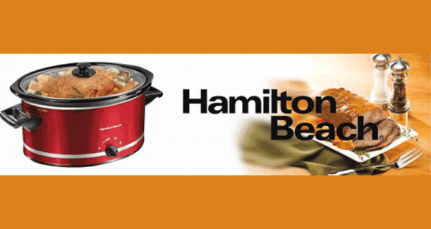 Une cocotte mijoteuse de Hamilton Beach