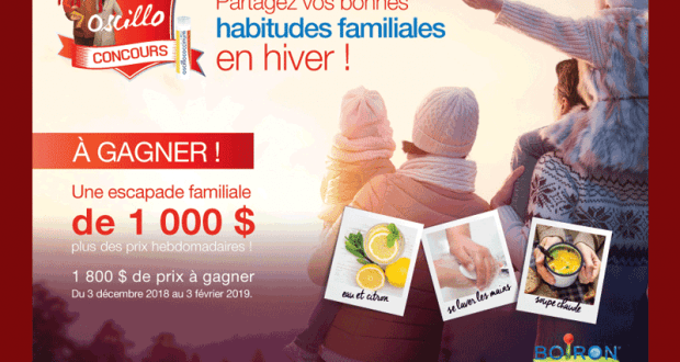 Une escapade familiale de 1000$