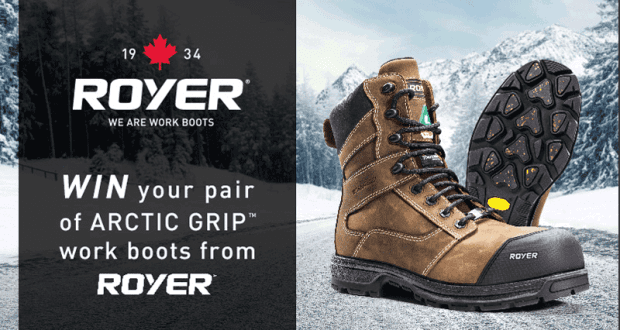 Une paire de bottes ARCTIC GRIP de ROYER