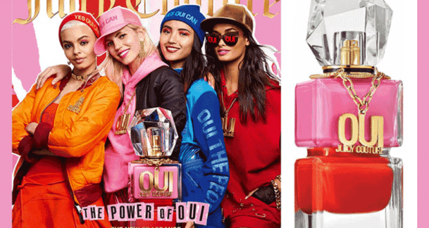 Échantillons gratuits du parfum OUI de Juicy Couture