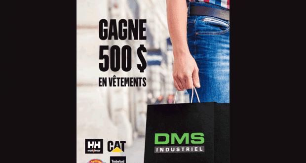 500$ EN VÊTEMENTS DE VOTRE CHOIX