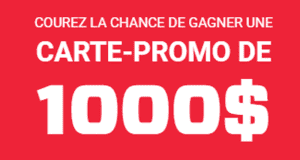 Carte-cadeau Surplus RD de 1 000 $