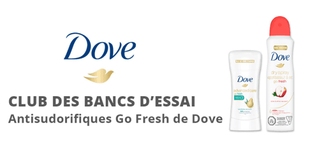 Club des bancs d’essai - Dove Body Wash