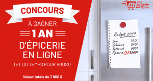 Gagnez 1 an d'épicerie chez Métro (valeur de 7 800$)